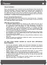 Предварительный просмотр 11 страницы Bestron AAF300 Instruction Manual