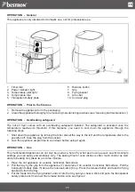 Preview for 25 page of Bestron AAF7003 Instruction Manual