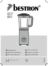 Bestron AB511G Instruction Manual preview