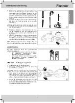 Предварительный просмотр 5 страницы Bestron ABG100AMB Instruction Manual