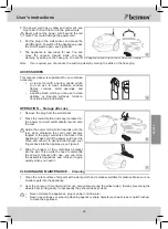 Preview for 23 page of Bestron ABG100STE Instruction Manual