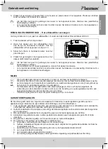 Предварительный просмотр 7 страницы Bestron ABG200BB Instruction Manual