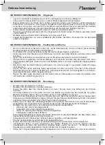 Предварительный просмотр 9 страницы Bestron ABG250BSE Instruction Manual