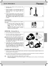 Preview for 23 page of Bestron ABG250BSE Instruction Manual