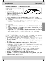 Preview for 19 page of Bestron ABG250RSE Instruction Manual