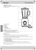 Preview for 18 page of Bestron ABL300EVB Instruction Manual