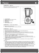 Предварительный просмотр 6 страницы Bestron ABL500CO Instruction Manual