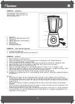 Предварительный просмотр 20 страницы Bestron ABL500CO Instruction Manual