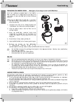 Предварительный просмотр 6 страницы Bestron ABL800WB Instruction Manual