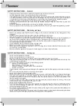 Preview for 18 page of Bestron ABL800WB Instruction Manual