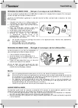 Предварительный просмотр 6 страницы Bestron ABL850GR Instruction Manual