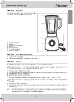 Preview for 3 page of Bestron ABL850RE Instruction Manual