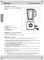 Preview for 8 page of Bestron ABL850RE Instruction Manual