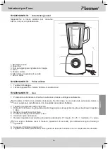 Предварительный просмотр 23 страницы Bestron ABL850RE Instruction Manual