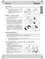 Preview for 5 page of Bestron ABL900BRE Instruction Manual