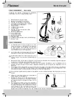 Предварительный просмотр 14 страницы Bestron ABL900BRE Instruction Manual