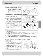 Preview for 15 page of Bestron ABL900BRE Instruction Manual