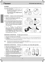 Предварительный просмотр 10 страницы Bestron ABL900WGE Instruction Manual