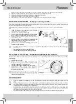 Preview for 19 page of Bestron ABL930WT Instruction Manual