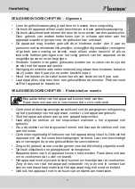 Предварительный просмотр 3 страницы Bestron ABM2003 Instruction Manual