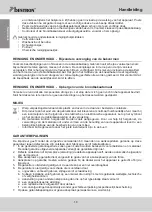 Предварительный просмотр 10 страницы Bestron ABM2003 Instruction Manual