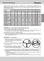 Предварительный просмотр 19 страницы Bestron ABM2003 Instruction Manual