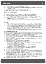 Предварительный просмотр 5 страницы Bestron ACB300M Instruction Manual