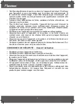 Предварительный просмотр 8 страницы Bestron ACB300M Instruction Manual
