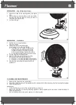 Preview for 25 page of Bestron ACF15 Instruction Manual