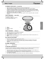 Предварительный просмотр 7 страницы Bestron ACH1500R User Instructions