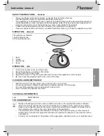 Предварительный просмотр 9 страницы Bestron ACH1500R User Instructions