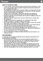 Предварительный просмотр 9 страницы Bestron ACH1800DZR Instruction Manual