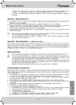 Предварительный просмотр 25 страницы Bestron ACM100RE Instruction Manual