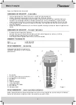 Предварительный просмотр 9 страницы Bestron ACM1012G Instruction Manual