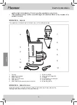 Preview for 16 page of Bestron ACM300EVB Instruction Manual