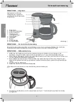 Предварительный просмотр 8 страницы Bestron ACM608 User Manual