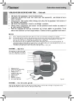 Предварительный просмотр 4 страницы Bestron ACM6081R Instruction Manual