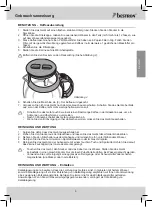 Preview for 9 page of Bestron ACM6081R Instruction Manual