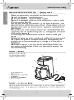 Preview for 4 page of Bestron ACM7003 Instruction Manual