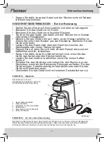 Preview for 8 page of Bestron ACM7003 Instruction Manual