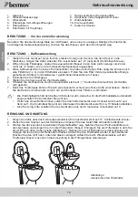 Предварительный просмотр 10 страницы Bestron ACM801 Instruction Manual