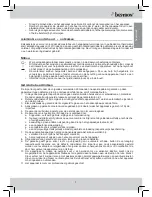 Предварительный просмотр 10 страницы Bestron ACM901T Instruction Manual