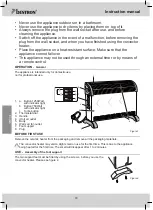 Preview for 16 page of Bestron ACV2000 Instruction Manual