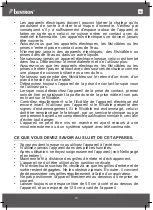 Предварительный просмотр 10 страницы Bestron ACV2001 Instruction Manual