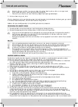 Предварительный просмотр 5 страницы Bestron ADA670 Instruction Manual