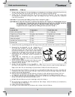 Preview for 23 page of Bestron ADF2000 Instruction Manual