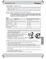 Preview for 47 page of Bestron ADF2000 Instruction Manual