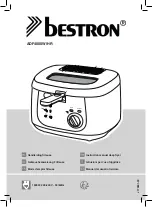 Предварительный просмотр 1 страницы Bestron ADF4000HR Instruction Manual