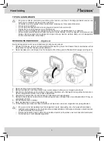 Предварительный просмотр 9 страницы Bestron ADF4000HR Instruction Manual