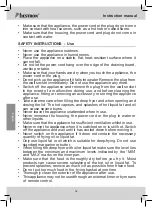 Preview for 32 page of Bestron ADF4000HR Instruction Manual